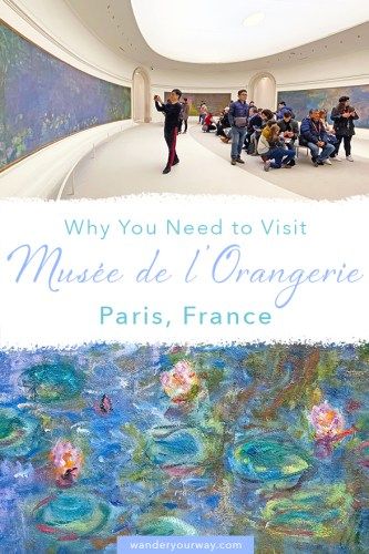 Why the Musée de l'Orangerie Is One of the Best Museums in Paris • Wander Your Way Monet Paris Museum, What To Do Outside, Orangerie Paris, France Winter, Trip To France, Musee Carnavalet, Monet Water Lilies, Paris France Travel, Paris Vacation