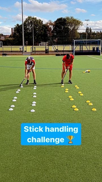 Field Hockey Drills At Home, Field Hockey Drills For Beginners, Field Hockey Workouts, Field Hockey Drills, Indoor Hockey, Field Hockey Goalie, Hockey Workouts, Womens Field Hockey, Field Hockey Goals