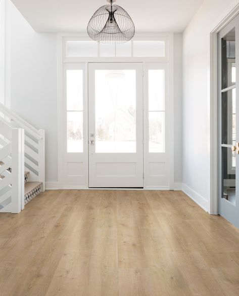 White oak wood floors