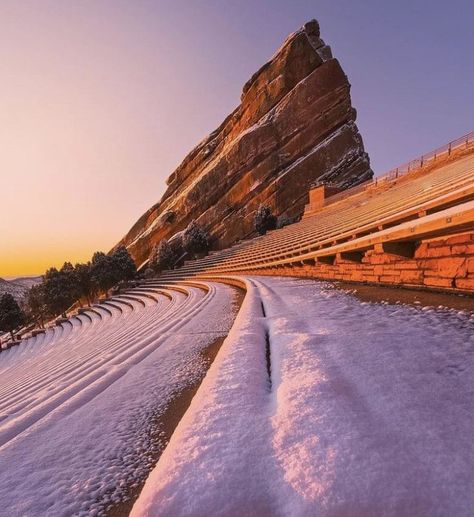 Red Rocks Colorado, Red Rocks Amphitheater, Morrison Colorado, Colorado Living, Road Trip Places, Red Rock Amphitheatre, Types Of Architecture, Red Rocks, Red Rock