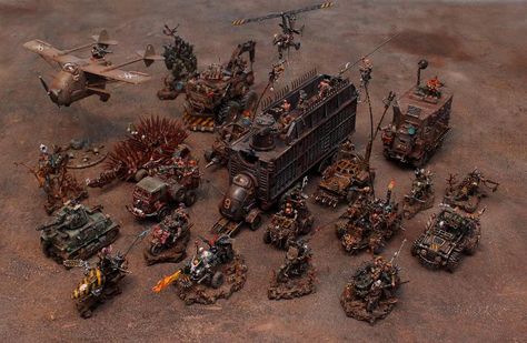 Ash Wastes Necromunda, Necromunda Ash Wastes, Necromunda Vehicles, Techno Barbarian, Ash Wastes, Mad Max Road, Car Post, Apocalypse Art, Warhammer Art