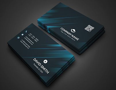 Smart Business Card Design, Bissness Card Design, Business Card Design Black, Elegant Business Cards Design, Luxury Business Card, Business Cards Layout, Stylish Business Cards, Name Card Design, Professional Business Card Design