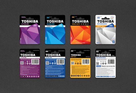 Toshiba Batteries For European Market on Packaging of the World - Creative Package Design Gallery Product Development Design, Catalogue Layout, European Market, Pos Display, Creative Package, Event Branding, Education Humor, Drinks Design, Graphic Design Packaging