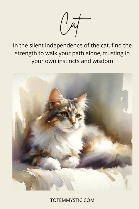 Cats, with their curiosity, independence, and love for adventure, encourage exploration. Look to the cat as a spiritual guide for adventurous journeys. #spirit animal #spiritual meaning #totem #power animal Cat Spiritual Meaning, Spirit Animal Quotes, Cat Symbolism, Cat Spirit Animal, Cat Totem, Cat Spirit, Cat Lead, Spiritual Guide, Animal Spirit Guides