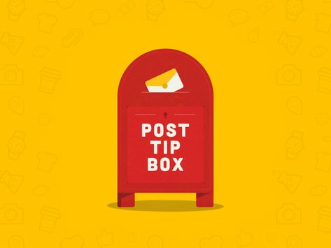 Post Tip Box Logo posttipbox logo design Post Box Design, Boxes Illustration, Work Wellness, Wellness Board, Empty State, Telephone Box, Secret Box, Post Box, Box Logo