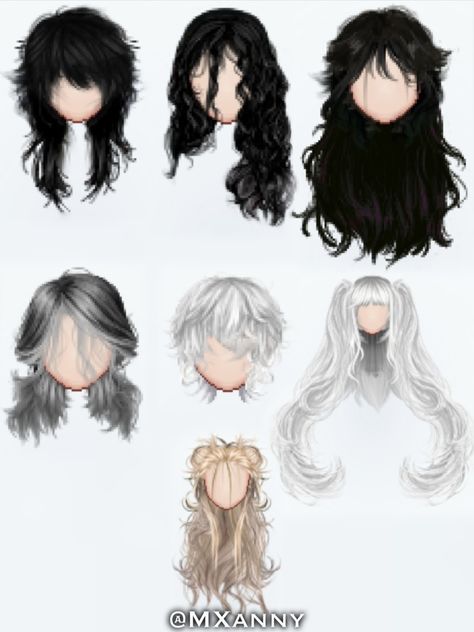 ☆Hair in Everskies ☆ Everskies Hair Name, Everskies Hair, Paper Doll Printable Templates, Draw Hair, Beautiful Black Hair, Tutorials Drawing, Paper Dolls Printable, Printable Templates, Art Tutorials Drawing