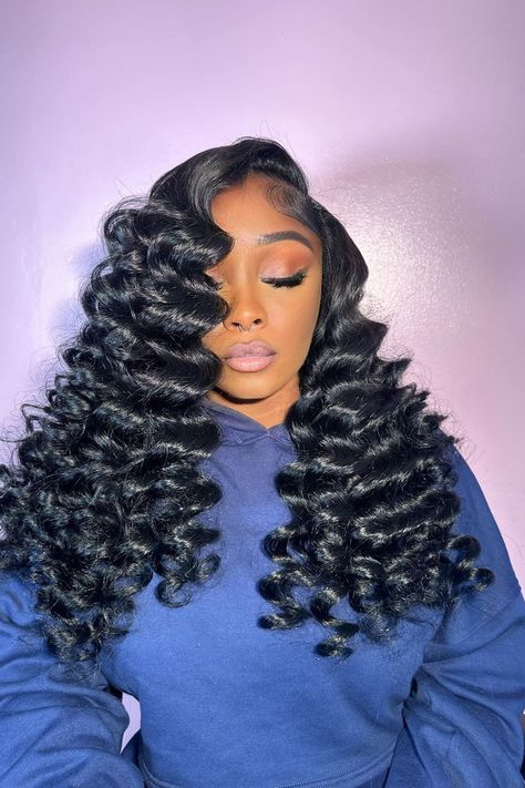 Deep Wave Hairstyles Wave Hairstyles, Deep Wave Hairstyles, Stunning Style, Natural Waves, African American Hairstyles, Wave Hair, New Best Friend, Deep Wave, Soft Natural