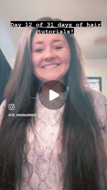 Bridges✨ on Instagram: "Straight hair routine! Did I reuse a year old reel? I sure did. I haven’t changed my routine. Whatever you do, purchase yourself a good heat protectant!!! Lots of TLC involved for straight hair days, but oh so worth it!  #hairandfashionaddict #hairandfashion #apostolichair #pentecostalhair #modestfashion #modest #modestclothing #apostolichairstyles #pentecostalhairstyles #quickhairstyles #hairtutorials #apostolic #pentecostal #jesuslovesyou #hairstyles #longhairdocare #apostolichair" Apostolic Hairstyles Tutorial Long Hair, Pentecostal Hairstyles Updo, Apostolic Hairstyles Tutorial, Pentecostal Hairstyles Easy, Apostolic Hairstyles Easy, Good Heat Protectant, Straight Hair Routine, Apostolic Pentecostal Hairstyles, Modest Hairstyle