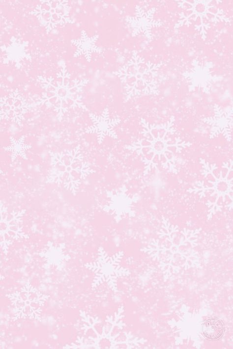 Pink Winter Coquette, Pink Wallpaper Christmas, Pink Christmas Iphone Wallpaper, Pink Christmas Background, Pink Christmas Cards, Christmas Iphone Wallpaper, Wallpers Pink, Winter Coquette, Snowflake Wallpaper