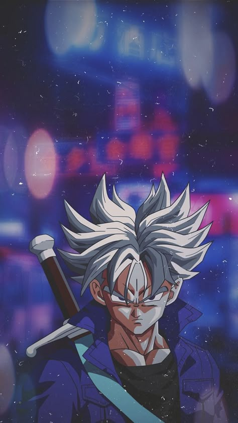 Ultra Instinct Trunks  By 17Silence Trunks Super Saiyan, Goten Y Trunks, Dbz Wallpapers, Image Dbz, Dragon Ball Wallpaper Iphone, Dragon Ball Super Wallpapers, Dragon Ball Art Goku, Dragon Ball Super Artwork, Dragon Ball Super Art