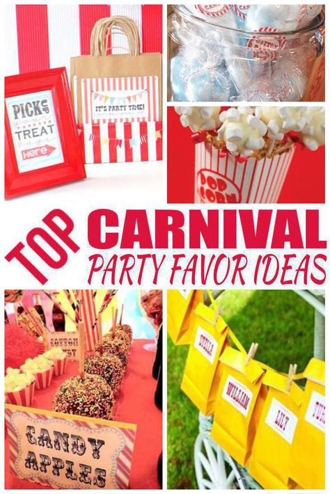 Carnival Party Favors! Carnival birthday party bags, goodie bag & more ideas. Get the best Carnival birthday party ideas. Best ideas for boys and girls for a bday or classroom party. Goodie bags, treat bags, Candy, gum, toys & more kids and children of all ages will love. DIY or buy some fun Carnival party favors. Find Carnival birthday party ideas now! Diy Boy Gifts, Carnival Party Favors, Carnival Gift, Party Favors For Kids, Girls Party Favors, Carnival Themed Party, Kids Favors, Circus Birthday Party, Trendy Baby Shower Ideas