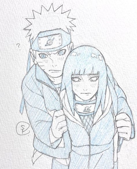 Naruto Y Hinata, Naruto Stuff, Comic Book Art Style, Naruto Sketch, Naruto Drawings, Naruto And Hinata, Naruto Uzumaki Shippuden, Hinata Hyuga, Naruto Art