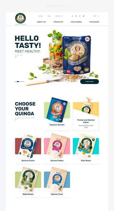 Packaging Website, Packaging Website Design, Food Website Design Layout, Recipe Website, Product Website Design, Layout Editorial, Food Website Design, Food Catalog, Food Web Design