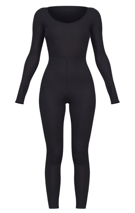 Body Suits Outfits, Black Unitard, Going Out Outfits Jeans, Black Jumpsuit Outfit, Dream Wishlist, Knitted Loungewear, Jumpsuit Style, Tight Dress Outfit, Wide Fit Sandals