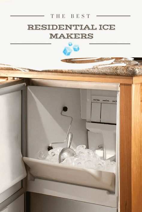 Nugget Ice Maker Built In, Ice Maker In Kitchen Built Ins, Kitchen Built Ins, Bar Nook, Sonic Ice, Nugget Ice Maker, Ice Makers, Ice Maker Machine, Portable Ice Maker