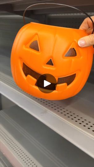 682K views · 4.3K reactions | Grab a Walmart shower rod & some pumpkin pails... 🎃💡 | Hometalk Pumpkin Pail, N Craft, Arts N Crafts, Shower Rod, Tree Lights, Art N Craft, Tree Lighting, Halloween Crafts, Holiday Ideas