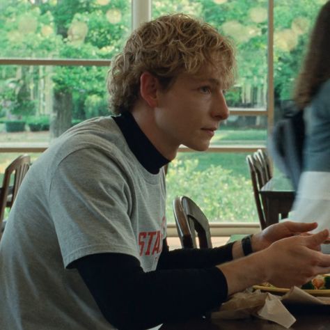 Mike Faist - Art Donaldson Challengers Blonde Guy, Art Donaldson, Luca Guadagnino, Mike Faist, Movie Journal, Man Icon, Zoo Wee Mama, Social Icons, Celeb Crushes