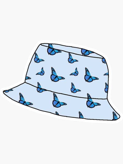 Paper Duck Bucket Hat, Bucket Hat Drawing, Duck Paper, Paper Duck Clothes, Ducky Clothes, Tikki Miraculous, Blue Bucket Hat, Duck Crafts, Cute Backgrounds For Iphone