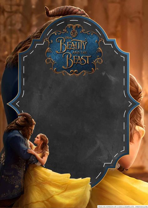 14+ Beauty and the Beast Canva Birthday Invitation Templates | Download Hundreds FREE PRINTABLE Birthday Invitation Templates Beauty And The Beast Template, Beauty And Beast Wedding, Invitation Maker, Free Printable Birthday Invitations, Cute Love Cartoons, Disney Beauty And The Beast, Sweet 16 Parties, Printable Birthday Invitations, Cute Love