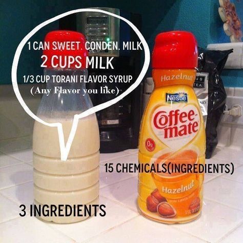 Megan Edwards | Homemade Coffee Creamer 23 Flavors!! 🙂 *Save for later! ⠀ For each flavor of creamer, you start off with the same basic ‘base’ recipe.... ⠀... | Instagram Booyah Recipe, Homemade Creamer, Coffee Filling, Crazy Coffee Lady, Homemade Coffee Creamer Recipe, Coffee Pie, Homemade Snacks Recipes, Nestle Coffee Mate, Coffee Mousse