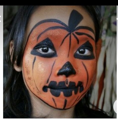 Halloween Face Paint For Kids, Jack Sparrow Halloween Costume, Pumpkin Makeup Ideas, Face Paint For Kids, Pumpkin Makeup, Pumpkin Face Paint, Halloween Makeup For Kids, Halloween Face Paint, Paint For Kids