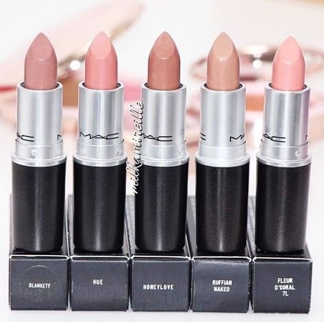 Pin by patricia on {perfect pouts} | Makeup, Makeup kit, Eye makeup Mac Lipstick Colors Top 10, Natural Pink Lipstick, Mac Make Up, Make Up Kits, Lipstick Colour, Makeup Materials, Mac Lipsticks, Neutral Lips, Lipstick Kiss