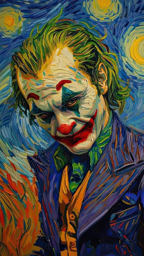 Joker Art Drawing, Arte Ganesha, Joker Painting, Joker Wallpaper, Whatsapp Wallpapers Hd, Joker Images, Joker Artwork, Joker Wallpapers, Arte Van Gogh