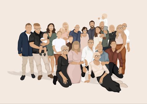 Family illustration drawing art artist mum dad brother sister wife husband wifey hubby boyfriend girlfriend child son daughter mom bride groom wedding day birthday gift anniversary present dress suit keepsake handdrawn procreate digital art custom art comission christmas present Family Drawing Illustration, Illustrated Family Portrait, Illustration Family, Abstract People, Custom Portrait Illustration, Family Drawing, Caricature Artist, Bojack Horseman, Unique Drawings