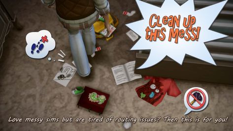 (59) All Hail the Messy Slobs! – @cowplant-snacks on Tumblr Sims 4 Messy Clutter, Sims 4 Messy Cc, Clutter Sims 4 Cc, Messy Clothes, Sims4 Clothes, Messy Room, Ts4 Cc, Sims 4 Cc, Sims 4 Custom Content