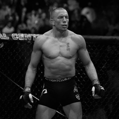 Gsp Ufc, St Pierre Ufc, George Saint Pierre, Georges St Pierre, Mma Motivation, Mma Videos, George St Pierre, Heptathlon, Mma Girls