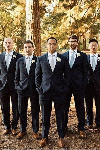 Bridal Party Black Dresses Grey Suits, Groom And Groomsmen Attire Grey Charcoal, Dark Grey Suits, Groom Black Groomsmen Grey, Dark Grey Groomsmen, Black Bridesmaids Gray Groomsmen, Groomsmen Attire Black, Gray Groomsmen Suits, Fall Bridesmaid