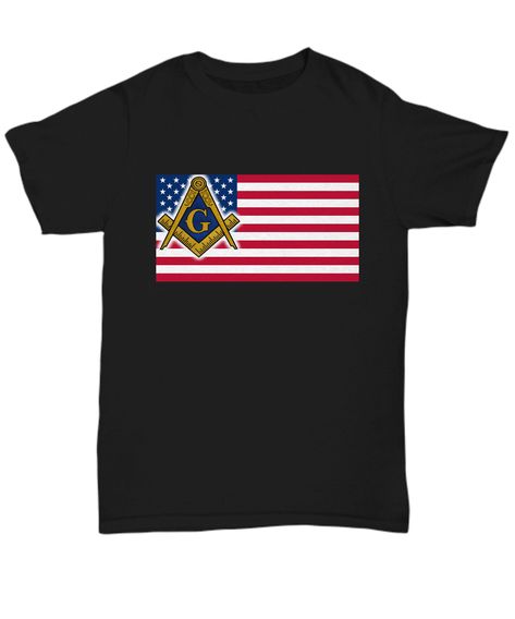 Masonic symbol apparel Freemason Lodge, Compass Symbol, Masonic Gifts, Order Of The Eastern Star, Masonic Symbols, Usa Flag, The Loom, Fruit Of The Loom, Shoulder Taping