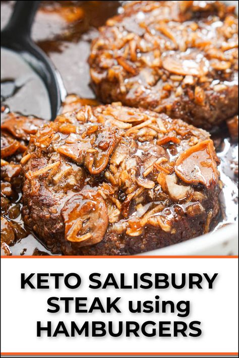 Keto Friendly Hamburger Recipes, Keto Hamburger Steak With Mushroom Gravy, Low Carb Hamburger Patty Recipes, Keto Hamburger Meat Recipes Ground Beef, Keto With Hamburger Meat, Low Carb Beef Meals, Easy Keto Ground Beef Recipes, Keto With Ground Beef, Keto Burgers Ground Beef