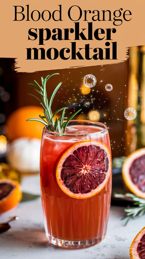 Citrus Mocktails Non Alcoholic, Sparkling Mocktails Non Alcoholic, Cute Mocktails Non Alcoholic, Sugar Free Mocktails Non Alcoholic, Red Mocktails Non Alcoholic, Mocktails Non Alcoholic Easy, Christmas Party Drinks Alcohol, Blood Orange Mocktail, Nonalcoholic Cocktails