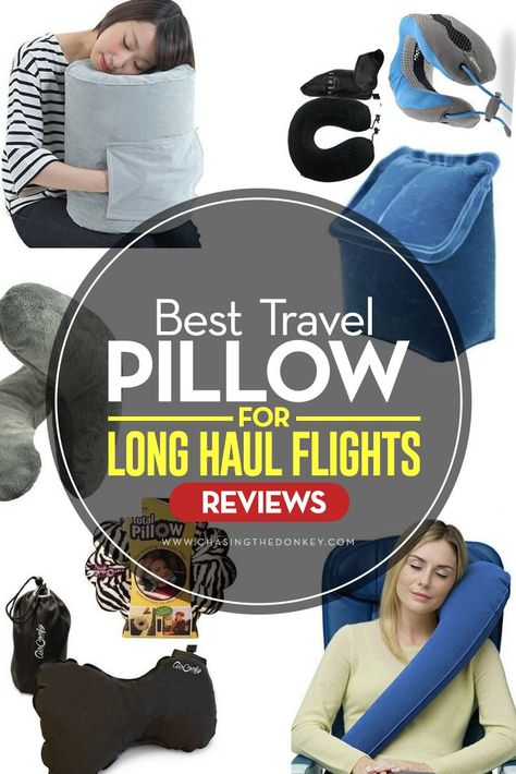 Best Travel Accessories For Long Flights, Best Neck Pillows For Travel, Best Neck Pillow For Flying, Best Travel Pillow Airplane, Trendy Travel Accessories, Travel Pillow Airplane, Best Neck Pillow, Long Haul Flights, Travel Outfit Plane