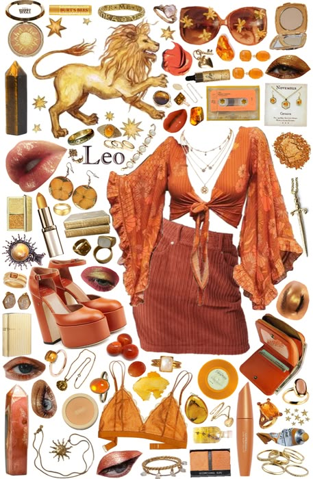 Leo Vibes ♌️ Outfit | ShopLook Rising Leo, Leo Fashion, Leo Aesthetic, Venus In Virgo, Libra Rising, Zodiac Fashion, Venus In Leo, Vibes Outfit, Leo Rising