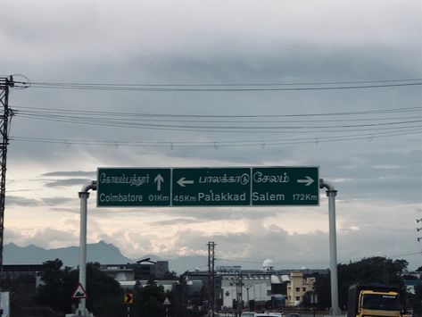 Coimbatore Aesthetic, Ride Aesthetic, Indian Road, Coimbatore, Highway Signs, Road Trip, India, Road, Tumblr