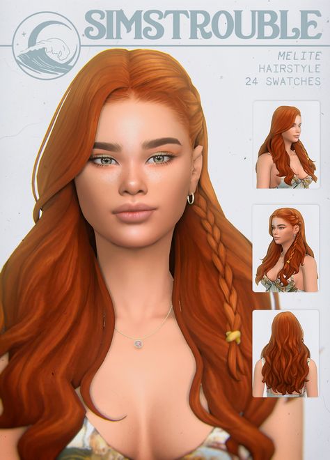 Sims 4 Cc Medium Wavy Hair, Sims 4 Cc Maxis Match Hair Packs, Maxis Match Long Hair Sims 4, Sims 4maxis Match Hair, Ts4 Custom Content, Sims 44 Cc Hair, Hair Styles Sims 4, Sims 4 Cc Maxis Match Hair Female, Sims 4 Maxis Hair Cc