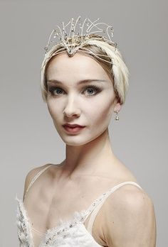 Melissa Hamilton, Ballet Makeup, Ballerina Makeup, Competition Makeup, Ballet Tiaras, Ballet Headpieces, Ballet Hairstyles, Swan Lake Ballet, Ballet Images