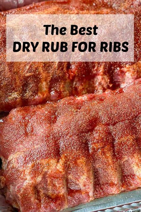 Dry Rub Seasoning For Ribs, Bbq Ribs Seasoning Recipe, Dry Rub Rib Recipe, Best Rib Dry Rub Recipe, Dry Run For Pork Ribs, Bbq Rib Seasoning Rub, Beef Ribs Seasoning, Best Dry Rub For Ribs, Rib Rub Recipe Dry Oven