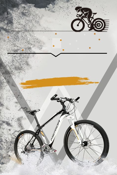 Creative cool cycling bike poster background material Free Ride, Bike Poster, Poster Background, Cycling Bikes, Photo Backgrounds, Background Images, Cycling, Bicycle, Bike