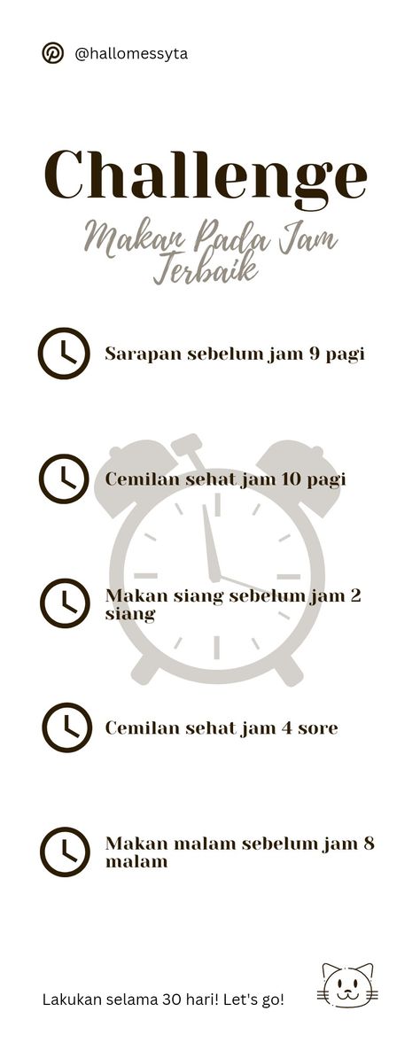 Challenge 30 hari Jadual Waktu Makan Diet, Jam Makan Untuk Diet, Tips Menambah Berat Badan, Jadwal Makan Diet, Pola Makan Diet Sehat, Tips Menaikkan Berat Badan, Tips Tinggi Badan, Badan Ideal, Kiat Diet