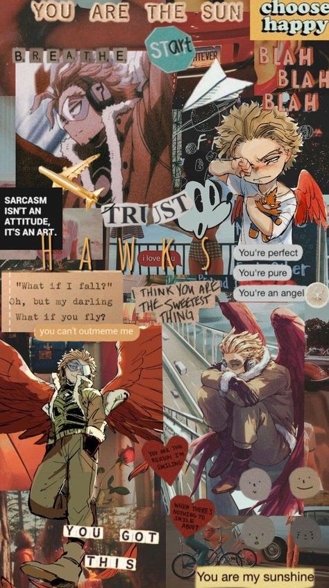 Hawks Aesthetic, Hawks Wallpaper, Mha Hawks, Hawk Pictures, Anime Mha, Bird Man, Bakugo Katsuki Fanart Cute, Keigo Takami, Sassy Wallpaper