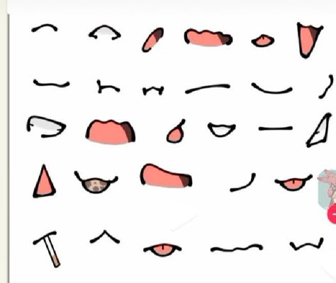 Easy Eye Drawing, 심플한 그림, Drawing Face Expressions, Mouth Drawing, Drawing Ideas List, Cute Easy Doodles, 얼굴 그리기, Creative Drawing Prompts, Drawing Prompts