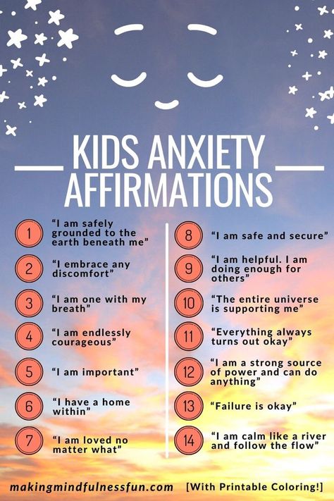 Positive Affirmations For Kids, Affirmations For Kids, Smart Parenting, Mindfulness For Kids, Emotional Resilience, Parenting Skills, Gentle Parenting, Yoga For Kids, Social Emotional Learning