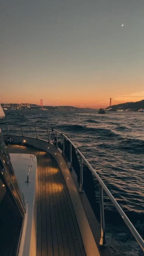 Yacht İstanbul® on Instagram: “Sunset Cruises.. 7/24 hourly and daily yacht rental.. Contact for information and reservation; 📞0(850) 360 02 28 - 0(552) 228 44 54…” Sunset Yacht, Rich Summer, Christian Soldiers, Boat Wallpaper, 4k Photos, Yacht Rental, Sunset Cruise, Jokes Pics, 2025 Vision