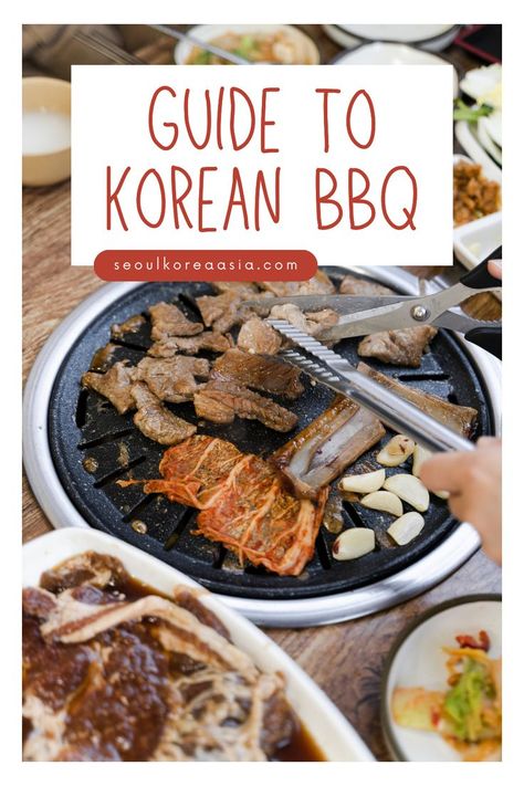 Korean Bbq At Home, Bbq At Home, Bbq Drinks, Barbecue Recipe, Korean Bbq Restaurant, Korean Bbq Sauce, Korean Side Dishes, Korean Barbecue, Korean Restaurant