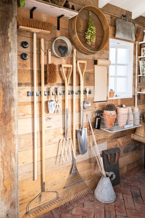 Tasha's Garden Shed + Chicken Coop — Adore Home Magazine Shed Chicken Coop, Brisbane Photography, Natalie Walton, Garden Shed Interiors, My Scandinavian Home, Steel Water Tanks, Goat Barn, Shed Interior, Shed Organization