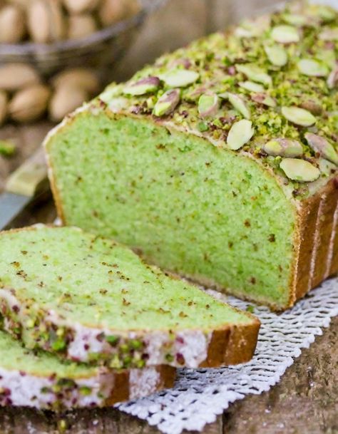 I absolutely love making Pistachio Bread, it’s a deliciously unique treat that’s perfect for any time of day. This recipe combines the wonderful flavor of pistachios with a moist and tender bread texture. The process is fairly simple, making it a great baking project for beginners. I always enjoy using fresh, roasted pistachios to give the bread the perfect amount of nuttiness. Whether it’s for breakfast, a snack, or even dessert, Pistachio Bread is sure to satisfy your cravings. Tips for ... Pistachio Bread Recipe, Bread Texture, Pistachio Bread, Roasted Pistachios, Premium Cake, Homemade Pudding, Cranberry Pistachio, Homemade Bread Recipes Easy, Pistachio Pudding