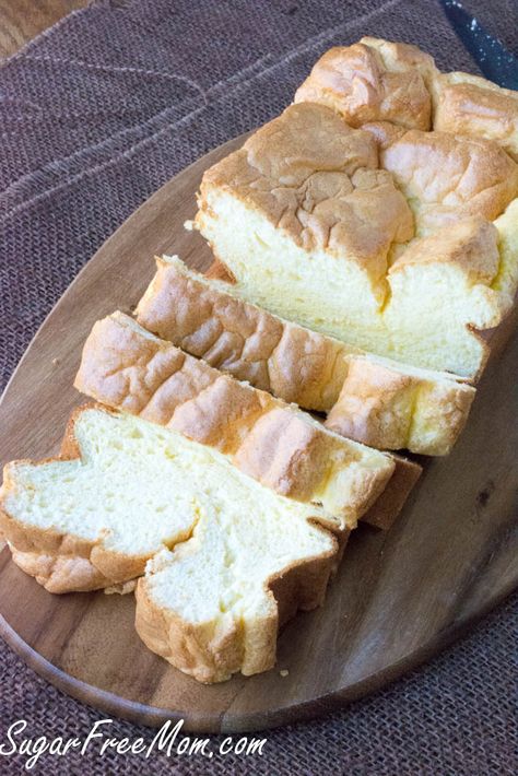 cloud bread loaf1 (1 of 1) Cloud Bread Loaf, Butter Mayonnaise, Quick Sandwich, Pain Sans Gluten, Lowest Carb Bread Recipe, Protein Bread, Zero Carb, Cloud Bread, Low Carb Diets